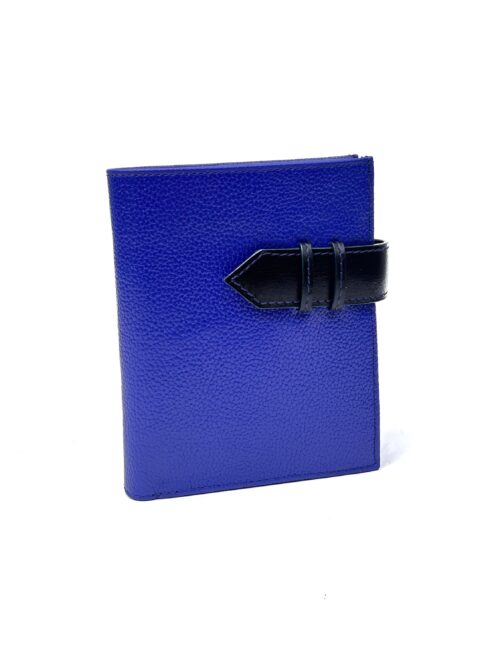 Single blue wallet