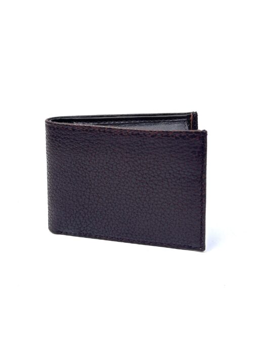 Brown single wallet