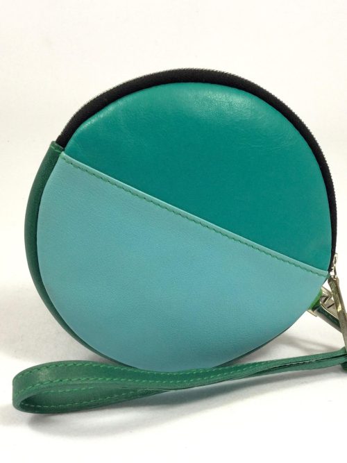 Blue-green first-aid pouch
