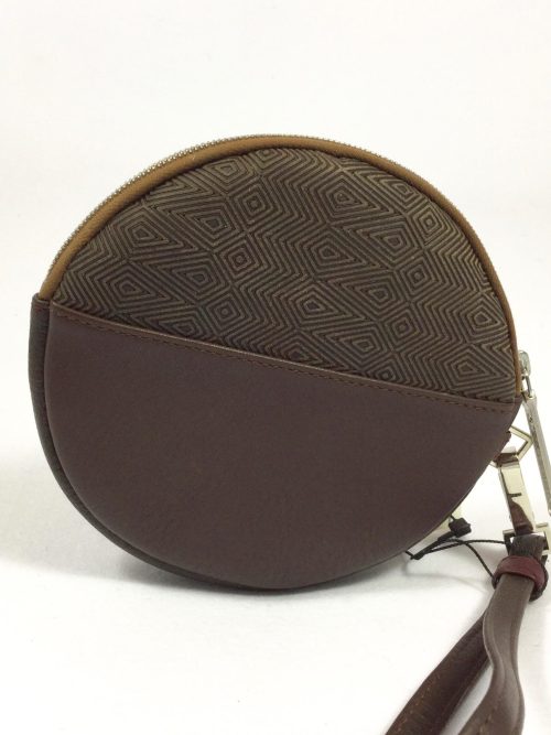Mauve-brown first-aid pouch