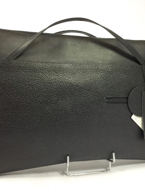 black grained computer sleeve