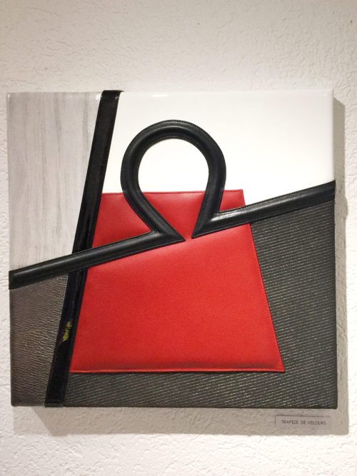 Trapeze velvet painting