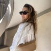 banana bag handmade in Geneva with eco-responsible leathers.