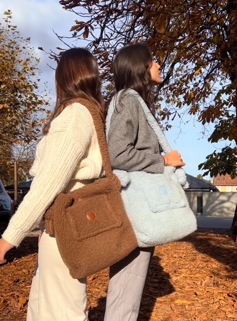 Tout Moelleux - Brown snuggy fleece