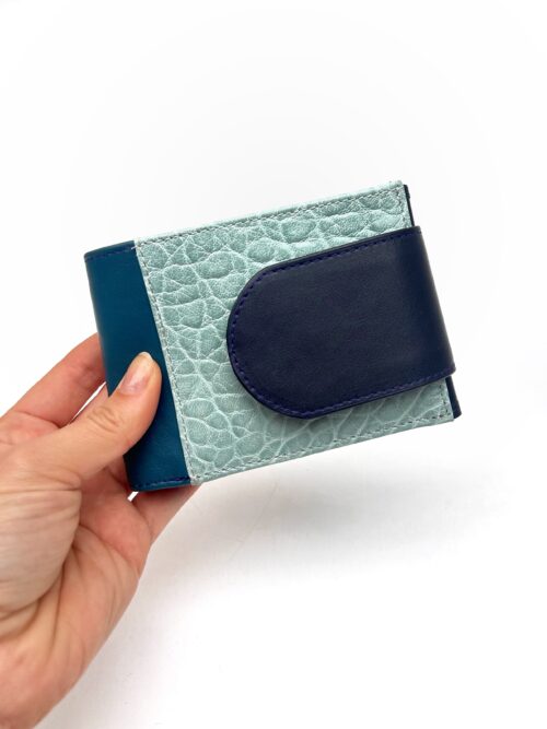 Blue double wallet