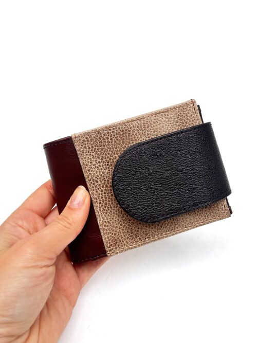 Triple brown wallet