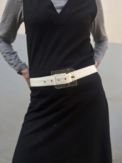 New Look white belt